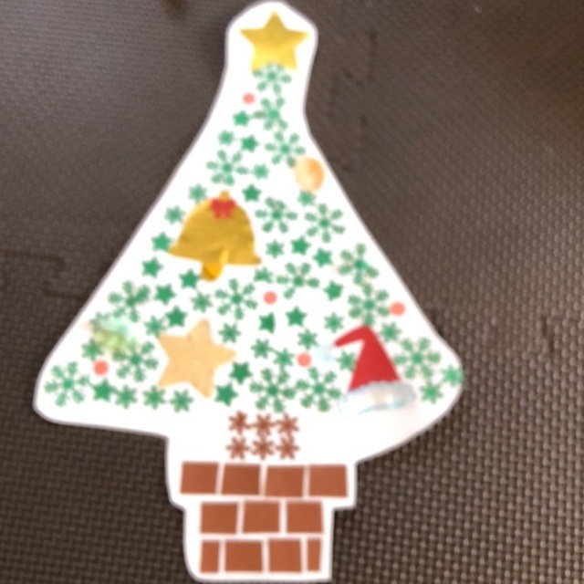 【みんなの投稿】型抜きで作ったクリスマスツリー