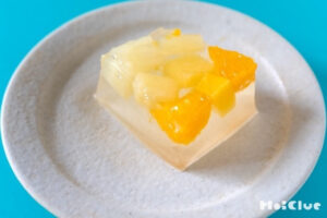 缶詰フルーツで作ろう！キラキラ宝石ゼリー〜素材／シロップ漬けフルーツ〜