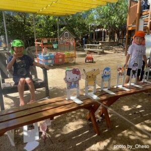「ねらえ！水のスナイパー」──自作ウォータージェット的あてゲーム（佐賀県佐賀市ーおへそこども園）