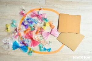 パタパタちょうちょゲーム〜扇いでふわっと舞うのが楽しい遊び〜