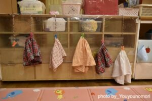 自分で着替えたい（神奈川県横浜市ーゆうゆうのもり幼保園）